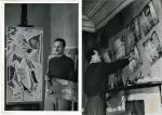 Charles Lapicque, 1949-1953, expositions en Belgique, composition de grandes toiles...