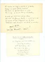 HENRI BOSCO (1888-1976)								10 L.A.S. ET 2 POEMES, 26 pp. (enveloppes),...