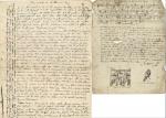 [Documents] Lot de documents et vieux papiers8 L.A.S., 1799-1802, adressées...