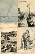 [Loire-Atlantique] env. 265 cartes postales anciennes et cpsm : villes...