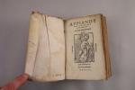 ARRIANUS (85-146). Arriani de Ascensu Alexandri.Venise, Bartholomeo Zanetti, 1535.In-8, (4...