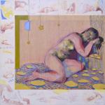 SUZ (LAGARDE Suzon) (née en 1994)
Sleep

Penture à l'huile sur bois,...