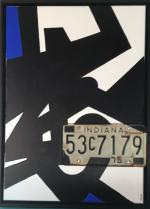 VIGNOLLE Lucien (né en 1934)
Indiana

Acrylique sur toile et plaque américaine...