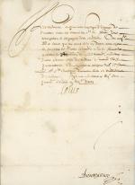 [Orange - Diplomatie]Evêché d'OrangeRéunion d'env. 55 missives, 1584-1640, adressées à...