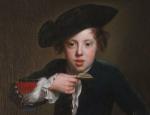 Andreas MØLLER (Copenhague 1684 - Berlin 1752) 
Le jeune amateur...