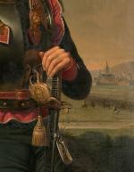 Anthelme-François LAGRENÉE (Paris, 1774 - 1832)
Portrait d'un jeune officier cuirassier...