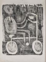 Jean DUBUFFET (Le Havre, 1901 - Paris, 1985)
Cyclotourisme, 1944

Lithographie signée...