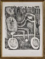 Jean DUBUFFET (Le Havre, 1901 - Paris, 1985)
Cyclotourisme, 1944

Lithographie signée...