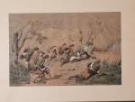 Septime LE PIPPRE (1833-1871)Les Chouans,Scènes des guerres de Vendée,Deux aquarelles....