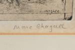 Marc CHAGALL (Franco-Russe, 1887-1985)Das Geschenk, c. 1944Eau-forte signée dans la...