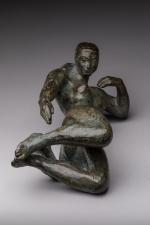 Gabriel Eugène COQUELIN (Français, 1907-1996)Femme couchée.Épreuve en bronze, signée sur...