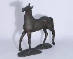 Louis LEYGUE (1905-1992)Cheval.Épreuve en bronze, signée sur la terrasse et...
