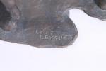 Louis LEYGUE (1905-1992)Cheval.Épreuve en bronze, signée sur la terrasse et...
