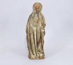 FRANCE, vers 1500
Sainte orante, probablement Marie-Madeleine
Statuette en bois polychromé.

H. 32,5...