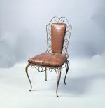 Attribué à René DROUET (Français, 1899-1993)Quatre chaises et trois fauteuilsen...