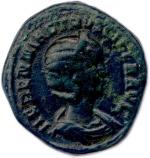 ÉTRUSCILLE Épouse de Trajan Dèce (249-251)Son buste diadémé et drapé...