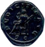 ÉTRUSCILLE Épouse de Trajan Dèce (249-251)Son buste diadémé et drapé...