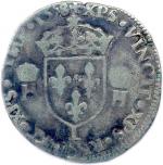 HENRI II 1547-1559Demi-teston en argent 1558L = Bayonne. (4,00 g)Trace...