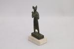 ÉGYPTE - Basse Époque (664-332 av. J.-C.). STATUETTE en bronze...
