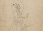 INDE - XIXe s.Portrait de Shah Alam (1759-1806) d'empereur moghol,...