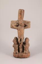 CONGO - XXe s.
Sculpture Nkangi Kiditu.

En bois, elle figure un...
