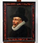 ATTRIBUÉ À THOMAS DE KEYSER (Amsterdam, 1596/97 - 1667) Portrait...