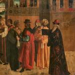 ÉCOLE VÉNITIENNE VERS 1510 Saint Tryphon exorcise la fille de...