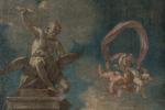 MICHELE ROCCA (Parme, 1671- Venise, 1751) L'offrande à Jupiter Toile.Haut....