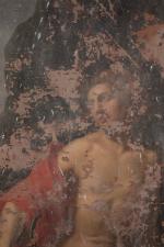 JEAN MOSNIER (Blois, 1600-1656) 
Apollon et les Muses 

Toile.

Haut. 145...