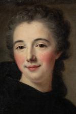 ATTRIBUÉ À MARIANNE LOIR (Paris, vers 1715-1769) Portrait présumé de...