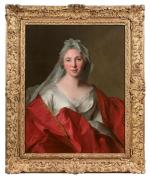 JEAN-MARC NATTIER (Paris, 1685-1766) 
Portrait de Marie-Geneviève Gaudart de Laverdine,...