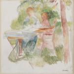 PIERRE-AUGUSTE RENOIR (Limoges, 1841 - Cagnes-sur-Mer, 1919)
Aline et Pierre Renoir...