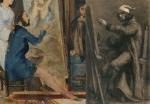 Rouillac | Gustave Courbet, Artiste dans son atelier