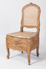 Rouillac | Chaise d'aisance d'époque Louis XV